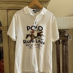 New Polo Ralph Lauren Riding Academy Shirt Large